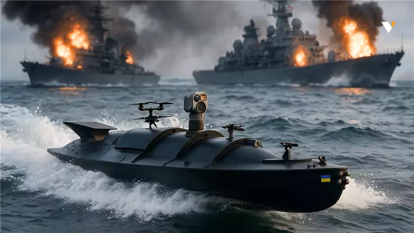Як морські дрони змінюють правила війни на морі