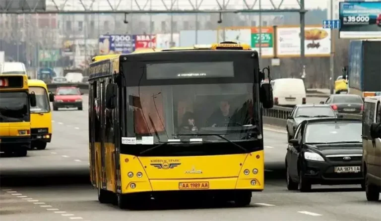 Маршрут автобуса 37а у Києві