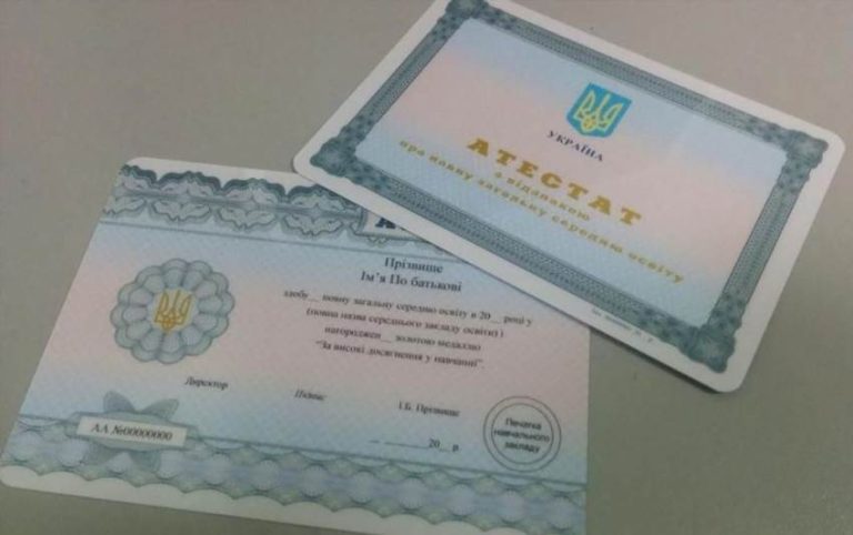 Атестат про середню освіту