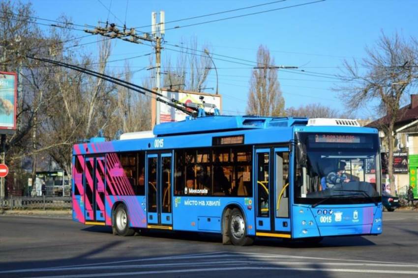 Тролейбус 2 Миколаїв