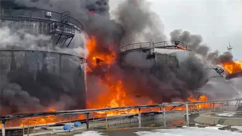 Сили оборони уразили НПЗ у Слов'янську-на-Кубані