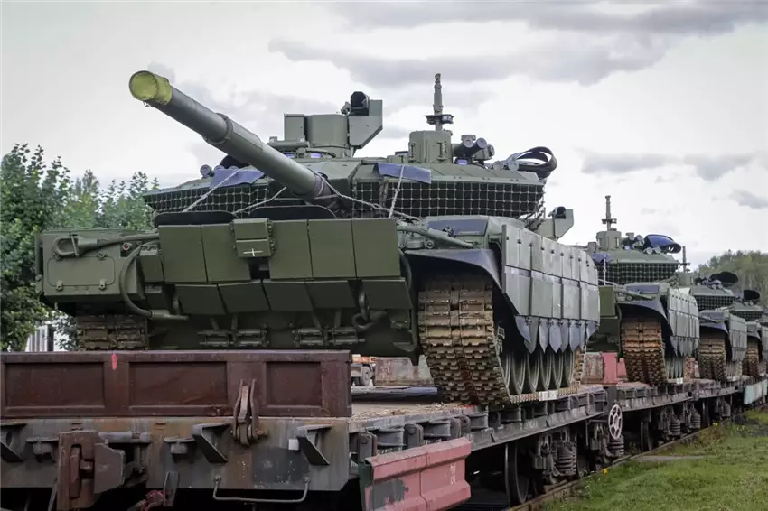 Росія поповнює танкові війська новими Т-90М, Т-72Б3М і Т-80БВМ