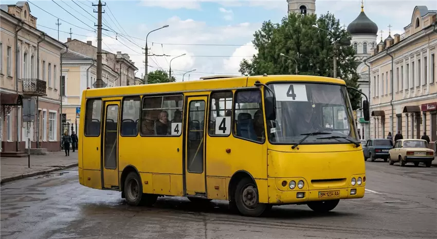 Маршрутка №4 у Сумах