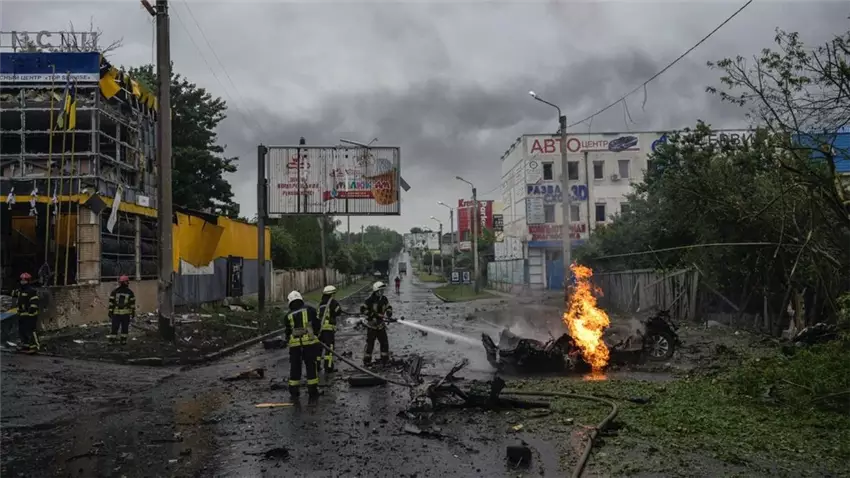 Авіаудар по Слов'янську