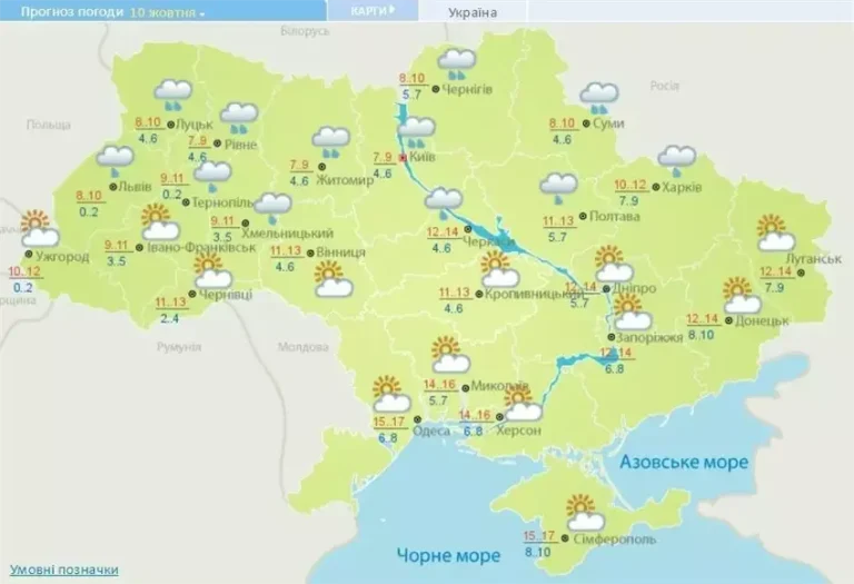 Весняне тепло в Україні