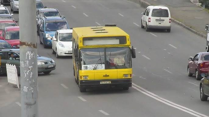 Автобусный маршрут 118 в Киеве и его рабочий график