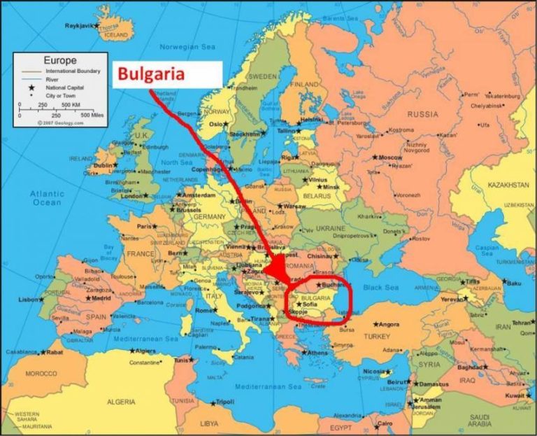 Де знаходиться Болгарія на карті Європи та що це дає мандрівнику