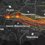 Масована дронова атака Росії на Західну Україну